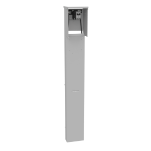 Milbank U5950-O-55 Unmetered Plain Top 1450, 520GR Single Pedestal Direct Bury