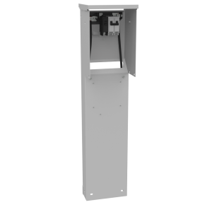 Milbank U5951-O-55 Unmetered Plain Top 1450, 520GR Single Pedestal Pad Mount