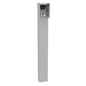 Milbank U5952-O-332 4 Terminal Ring Type Plain, Top TT30 TT30 520GR Single, Pedestal Direct Bury