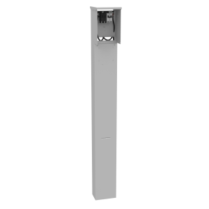 Milbank U5952-O-75 4 Terminal Ring Type Plain, Top 1450 TT30 520GR Single, Pedestal Direct Bury Voyager