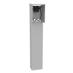 Milbank U5953-O-332 4 Terminal Ring Type Plain, Top TT30 TT30 520GR Single, Pedestal Pad Mount