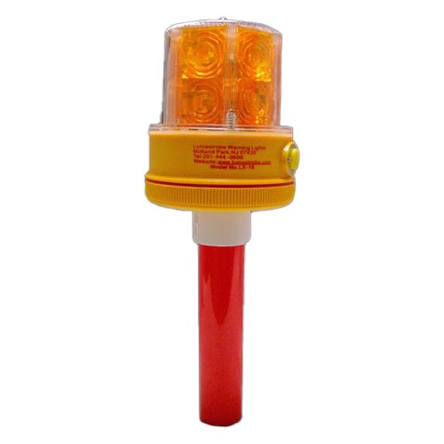 LUMASTROBE LX-18-H LED STROBE WARNING LIGHT W/ HANDLE BASE