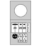 Midwest R038C010 100A SURFACE MTRD 20/20GFCI/20GFCI