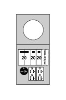 Midwest R038C010 100A SURFACE MTRD 20/20GFCI/20GFCI