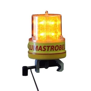 LUMASTROBE LX-18-RM LED STROBE WARNING LIGHT W/ PIPE CLAMP