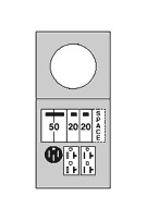 Midwest R076C010 90A SURFACE MTRD 50/20GFCI/20GFCI