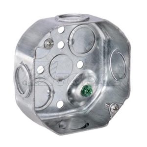 TOPAZ G4455 4in Octagon Drawn Box