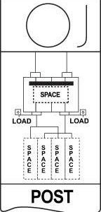 Midwest R281E1P6H034 200A HEADPOST METERED LEVER BYPASS