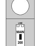 Midwest R282E1P6H 200A HEADPOST METERED