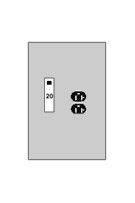 Midwest U010C 20A SURFACE UNMETERED