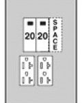 Midwest U011C010 70A SURFACE UNMETERED 20GFCI/20GFCI