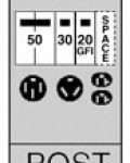 Midwest U075GP6 100A POST 50/30/20