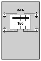Midwest U180C1 150A SURFACE UNMETERED 9X21
