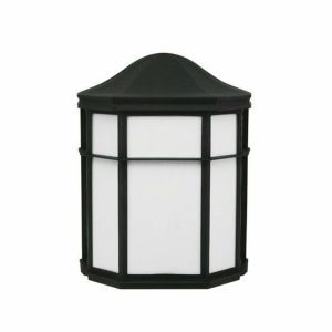 InconLighting 34215-13LED-120-30K 13W LED Black Closed Top Open Bottom Outdoor