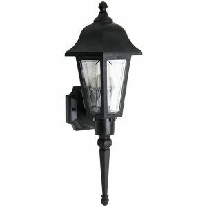 InconLighting 33895-13LED-120-40K 13W LED Long Black Porch Wall Lantern 4000K