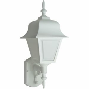 InconLighting 33911-13LED-120-40K 13W LED Traditional White Lantern White Lens