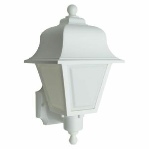 Incon Lighting 33611-13LED-120-40K 60W Equal 4000K LED Traditional White Lantern Wall Mount