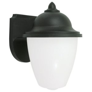 Incon Lighting 30215-LED Black Mini Acorn Outdoor LED Wall Coach Lantern Light Fixture