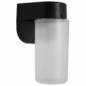 Incon Lighting 30495-9LED-40K LED Clear Lens Minimal Black Wall Mount 11.3W
