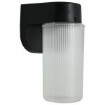 Incon Lighting 30495-13LED-120-30K LED Clear Lens Minimal Black Wall Mount 13W
