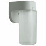 Incon Lighting 30491-9LED-40K LED Clear Lens Minimal White Wall Mount 11.3W