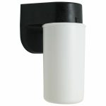 Incon Lighting 30415-13LED-120-40K LED White Lens Minimal Black Wall Mount 13W
