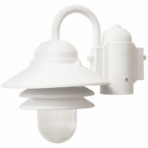 Incon Lighting 84591-9GU-40K White LED Nautical Tier Post