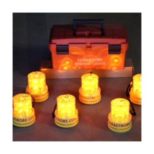 LUMASTROBE LX-18 6-PACK STROBE WARNING LIGHT PLAIN BASE