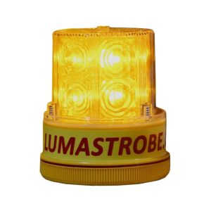 LUMASTROBE LX-18-P LED STROBE WARNING LIGHT W/ PLAIN BASE