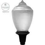 Incon Lighting 87895-45LED-50K Decorative LED Acorn Outdoor Street Light Fixture 5000K