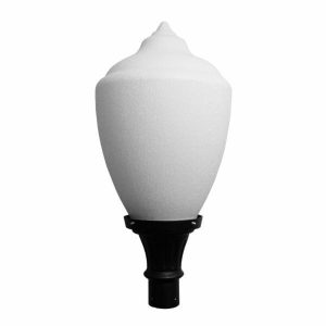 Incon Lighting 87815-20LED-50K LED Lamp Post Top Decorative Vintage Tiered Acorn Globe Light Exterior Fixture 20W 5000K 1