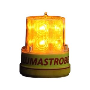 LUMASTROBE LX-18-S LED STROBE WARNING LIGHT W/ STANDARD MAGNETIC BASE