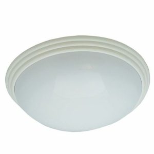 Incon Lighting 11511-14LED-120-30k 16" 14W LED Decorative White Ring White Acrylic Lens Indoor Ceiling Light 3000K