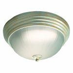 Incon Lighting 17168-14LED-120-40K 14W LED Gold Pewter Round Decorative Light Fixture 4000K