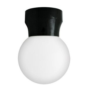 Incon Lighting 13215-9E26-PCH-30K 9W Ceiling Closet Globe Light Fixture Flush Mount, Pullchain