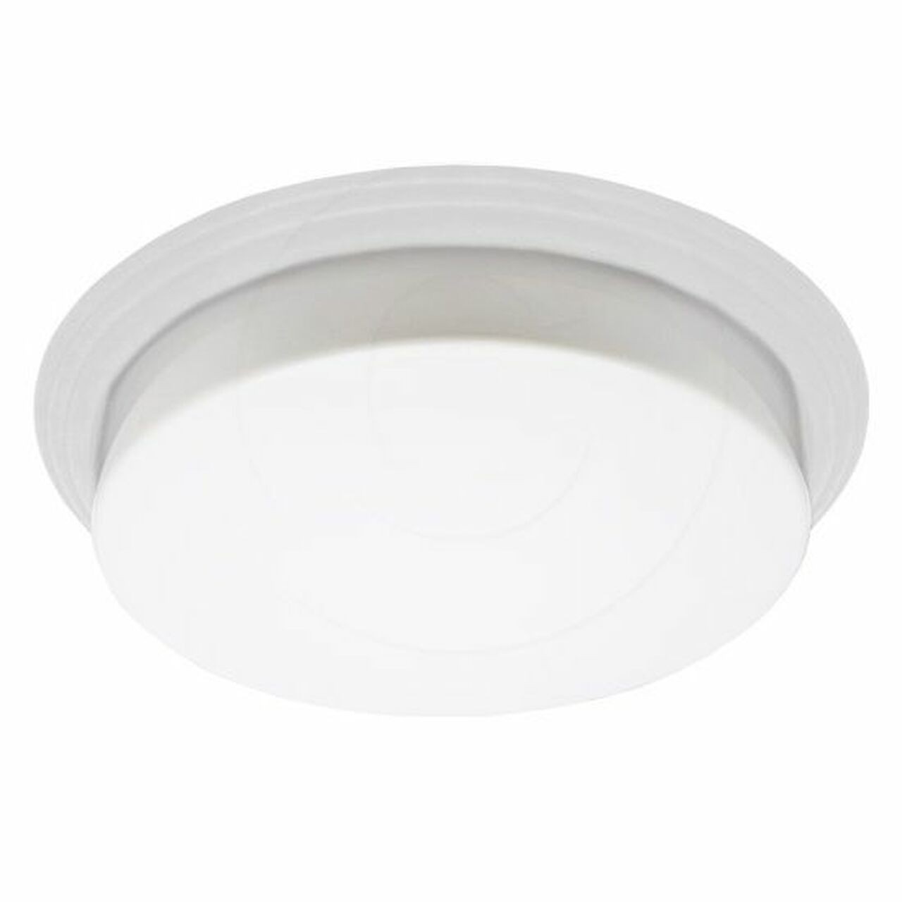 Incon Lighting 11711-23LED-120-40K 23W LED Elegant White Ring White Acrylic Lens Indoor