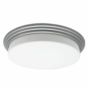Incon Lighting 11717-14LED-120-30K 14W LED Elegant Ultra Chrome Ring White Acrylic Lens Indoor Ceiling Light 3000K 1