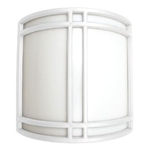 Incon Lighting 21611-2x9LEDA19-30K White Hallway ADA Compliant Modern LED Wall Sconce 3000K