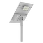 SOLTECH STLSTCPRO505SFGY SUNLIKE Series PRO, Solar Street/Roadway Light, 50 Watt, Slip-Fitter Mounting, 5000K