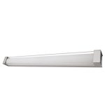 Incon Lighting 50517-36LED-50K 36W LED Ultra Chrome Acrylic Frame White Lens Insert Vanity Light 5000K
