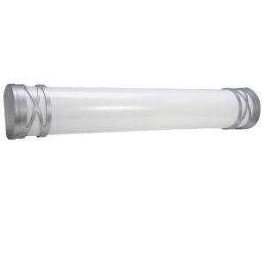 Incon Lighting 53117-4L-40K 48" Decorative Linear 2 Light T8 LED Vanity Wall Mount with Ultra Chrome Ends 4000K