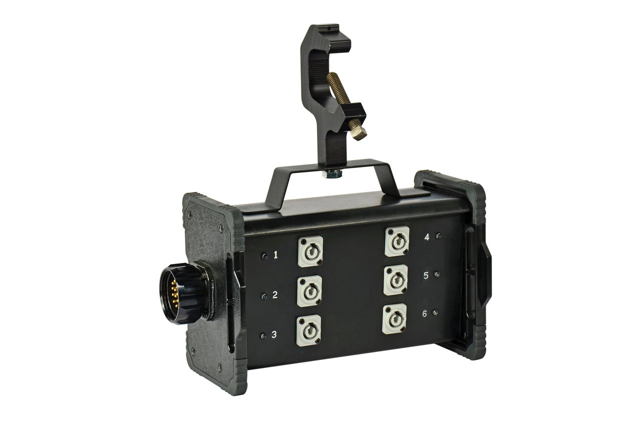 Lex BNZJ2-6M 20 Amp Bento Box® powerCON® Breakout Box