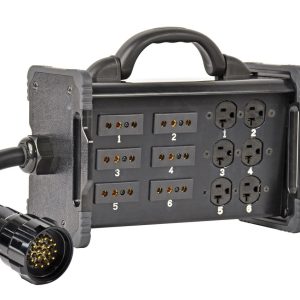 Lex BNZJ3-Z1 20 Amp Bento Box® Edison/Stage Pin (Bates) Breakout Box