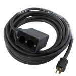 Lex DB15-QD1-1D 15 Amp Quad Box with 1' Tail