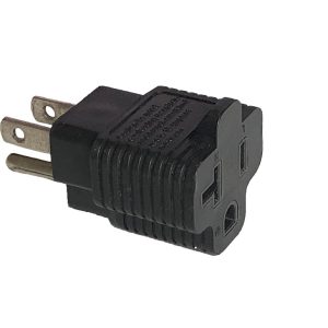 Lex 50301 Molded NEMA 5-15 to 5-20 (Edison) Adapter