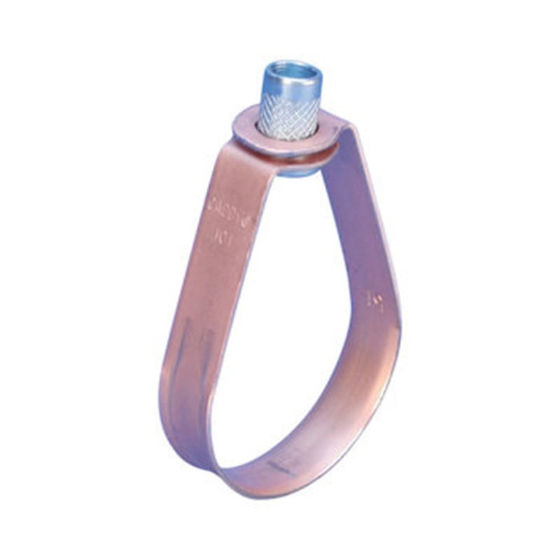 nVent Caddy 1010100CP Loop Hanger for Copper Tube 1in Pipe 3/8in Rod