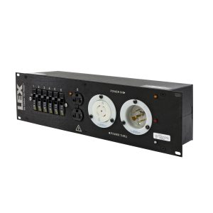 Lex PRM3IN-1CC12GN 30 Amp 3RU Enclosed Rack, L21-30 to powerCON®
