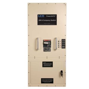 Lex CS-200F-C5DS1 200 Amp Company Switch with 16 Series Cams and Lugs, Indoor use
