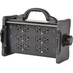 Lex BNZJ2-Z3-CLP 20 Amp “Break Out Box” to Edison Receptacles, Feed Thru