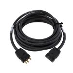 Lex BE7000-10 20A Stage Pin (Bates) Extension, 10ft